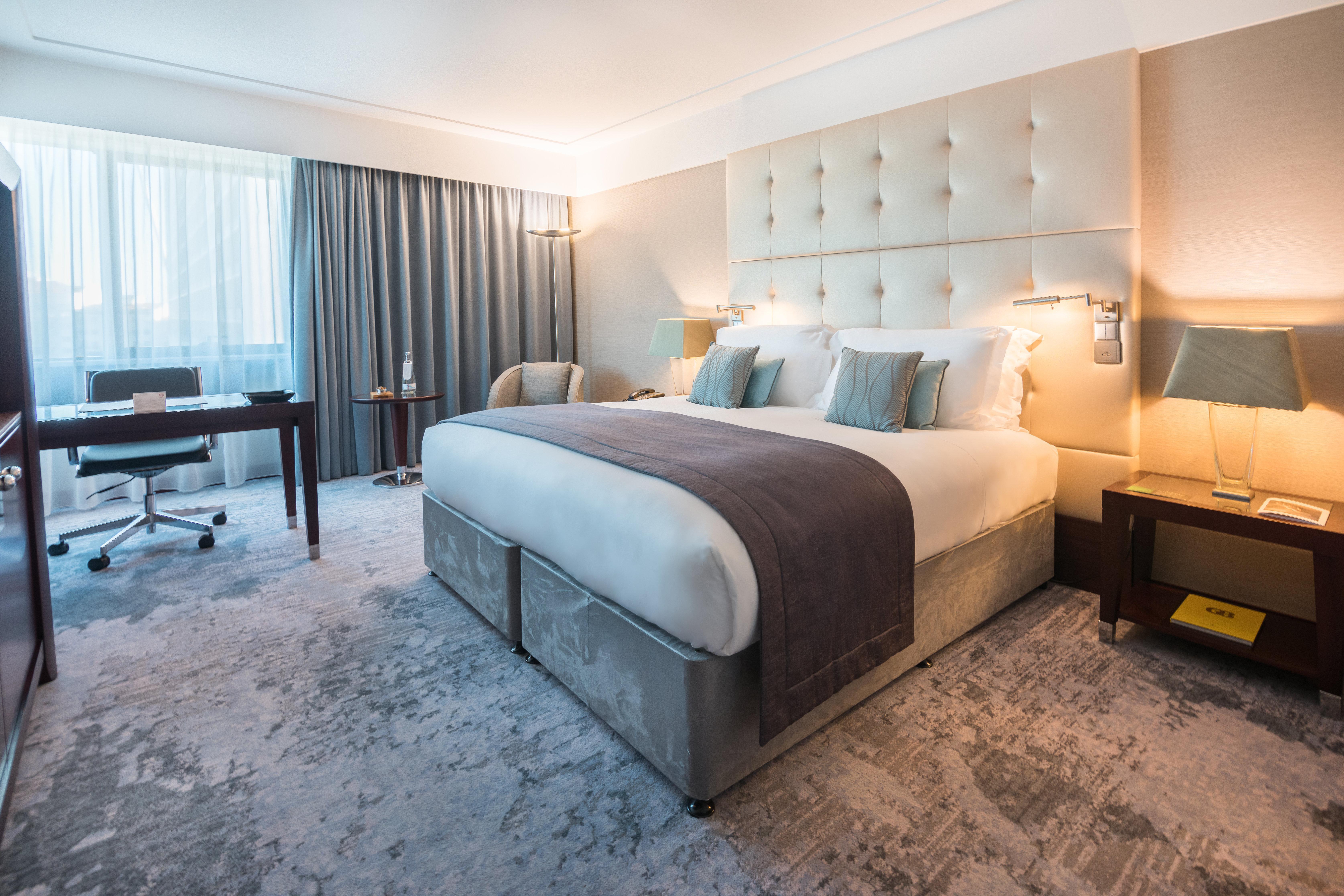 Intercontinental Lisbon By Ihg Hotel Exterior photo A bedroom at the InterContinental London The O2