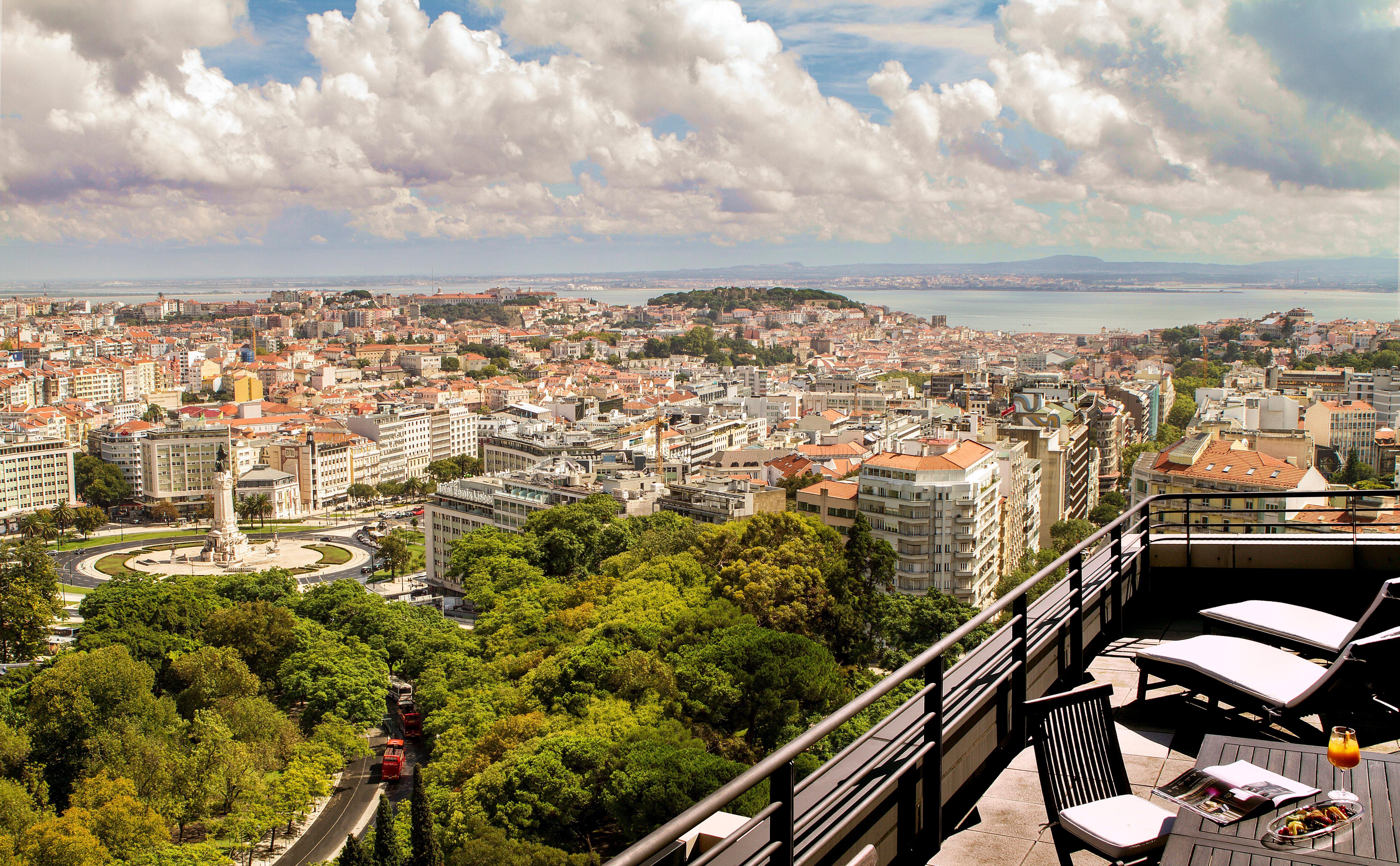 Intercontinental Lisbon By Ihg Hotel Exterior photo View of the city from the hotel